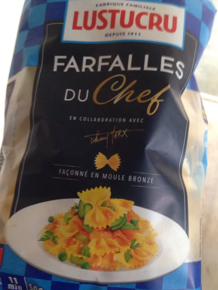 Farfalles du chef