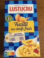 Fusilli aux œufs frais