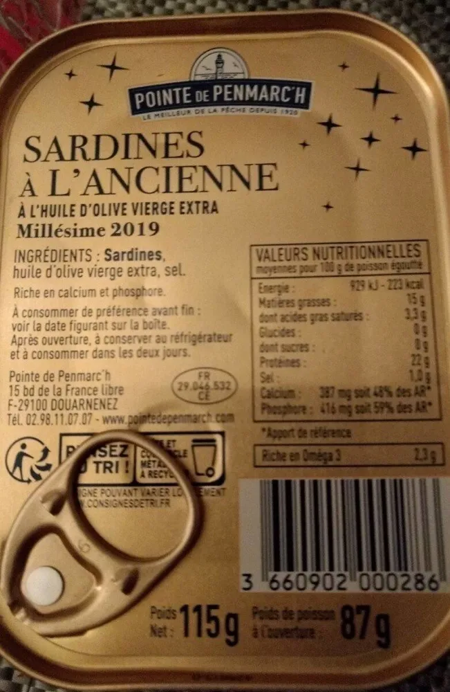 Sardines à l'ancienne