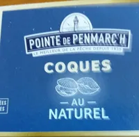Coques au naturel