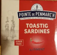Toastig sardines au piment
