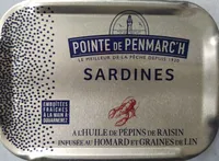 Sardines à l'huile de pépins de raisin
