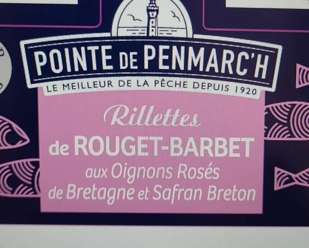 Rillettes de rouget-barbet aux oignons rosés