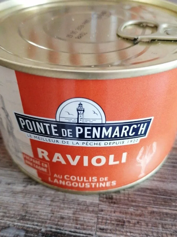 Ravioli au coulis de langoustines