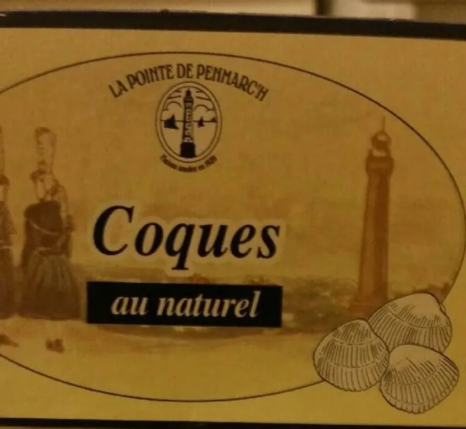 Coques au naturel