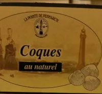 Coques au naturel
