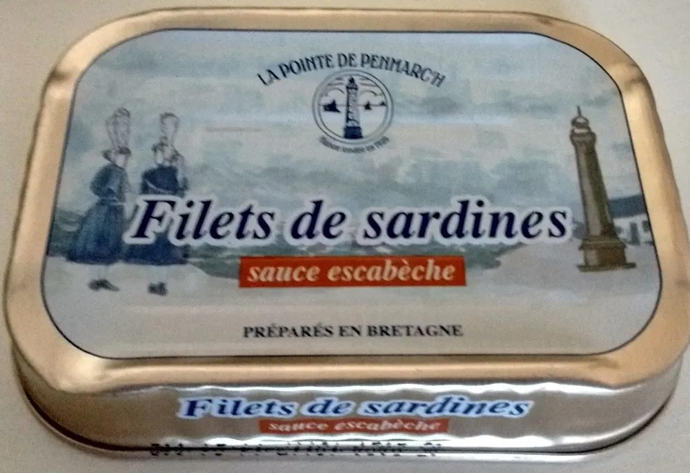 Filets de Sardines sauce escabèche