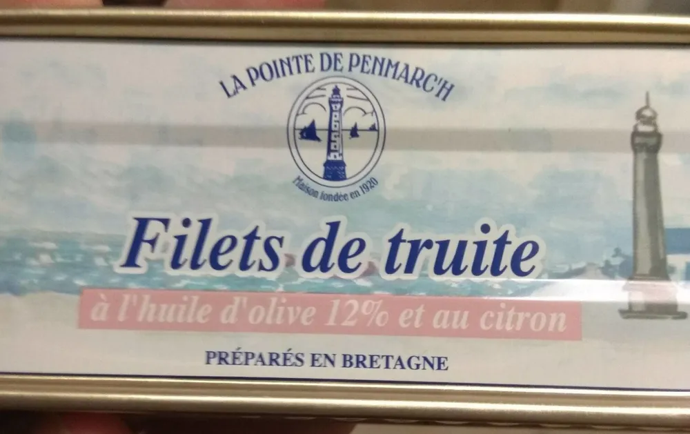 Filets de truite