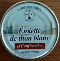 Emietté de thon blanc et confiterelles (Tomates séchées)