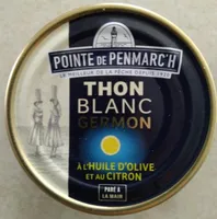 Thon blanc germon à l'huile d'olive et au citron