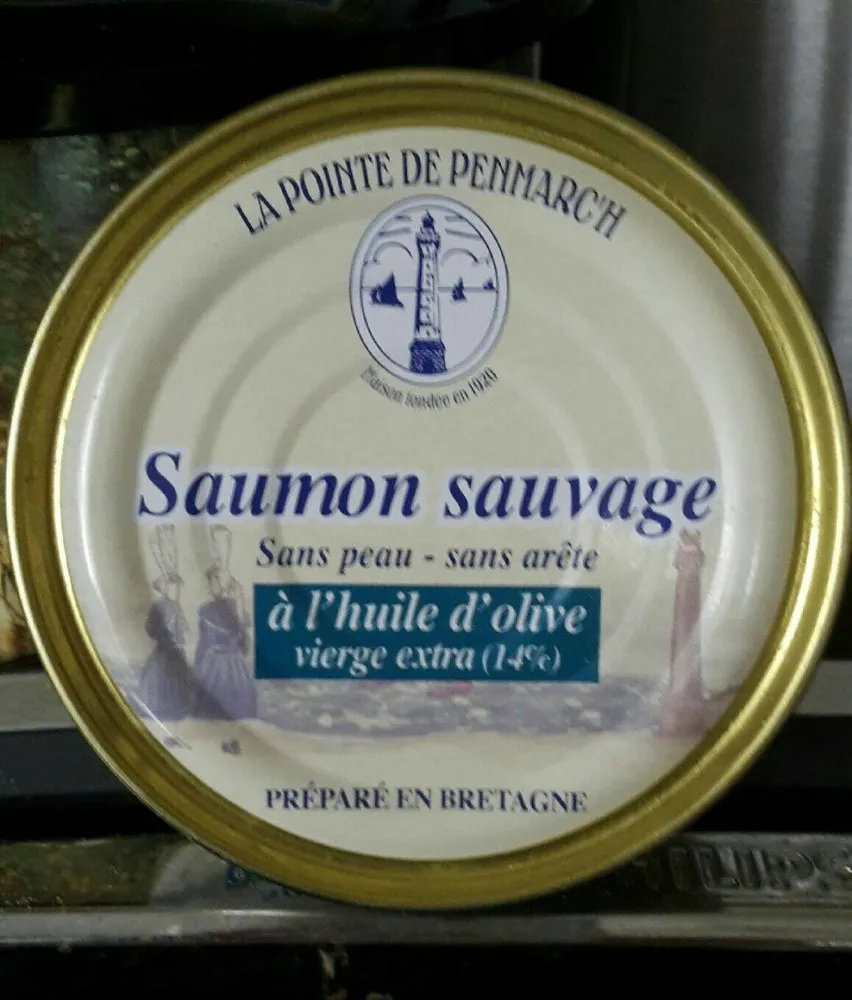 Saumon sauvage à l'huile d'olive