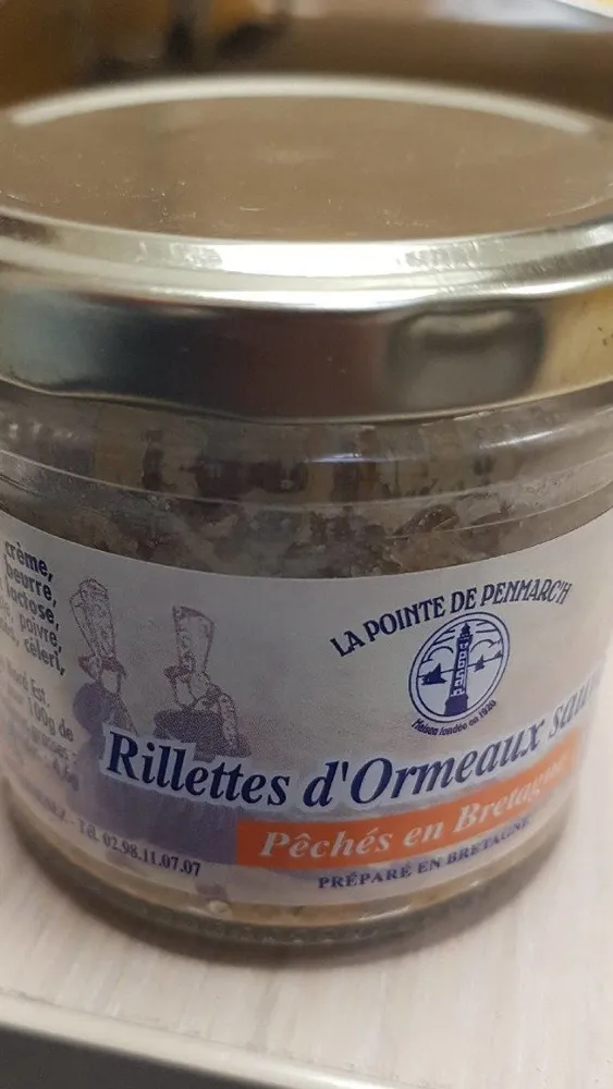 Rillettes d'Ormeaux sauvages