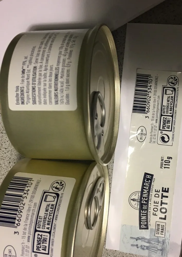 Foie de lotte
