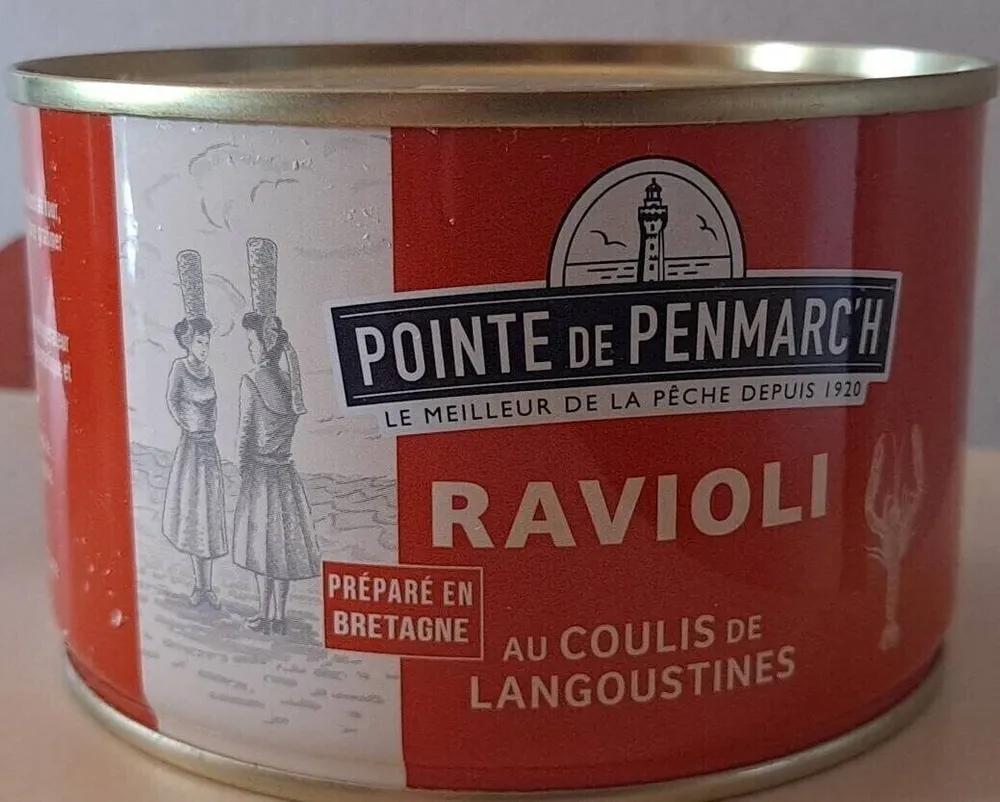 Ravioli au coulis de langoustines