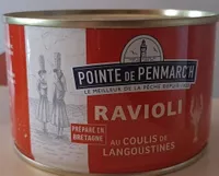 Ravioli au coulis de langoustines