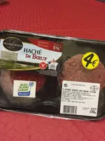 2 steacks hachés 5% MG
