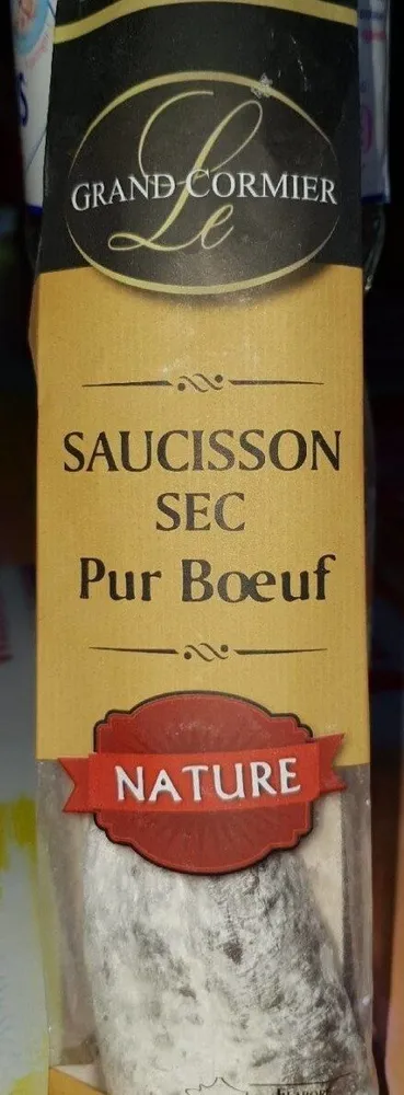 Saucisson sec de boeuf