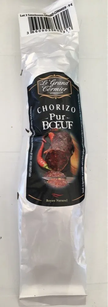 Chorizo pur boeuf