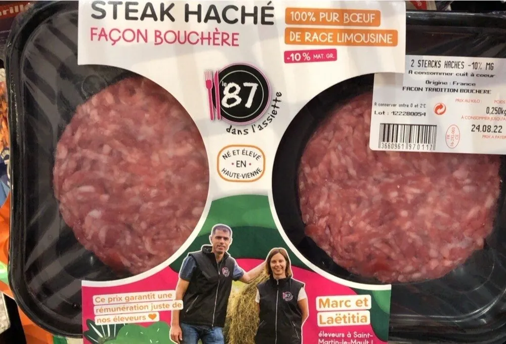 Steak hache façon bouchère