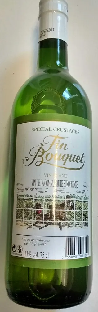 Vin blanc special crustacés
