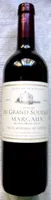 Château du GRAND SOUSSANS - Margaux 2011