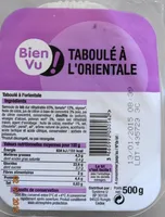 Taboulé à l'Orientale