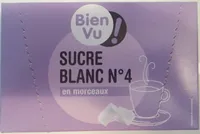 Sucre blanc numéro 4 en morceaux