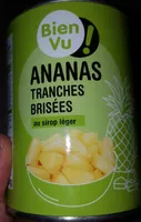 Ananas tranches brisées