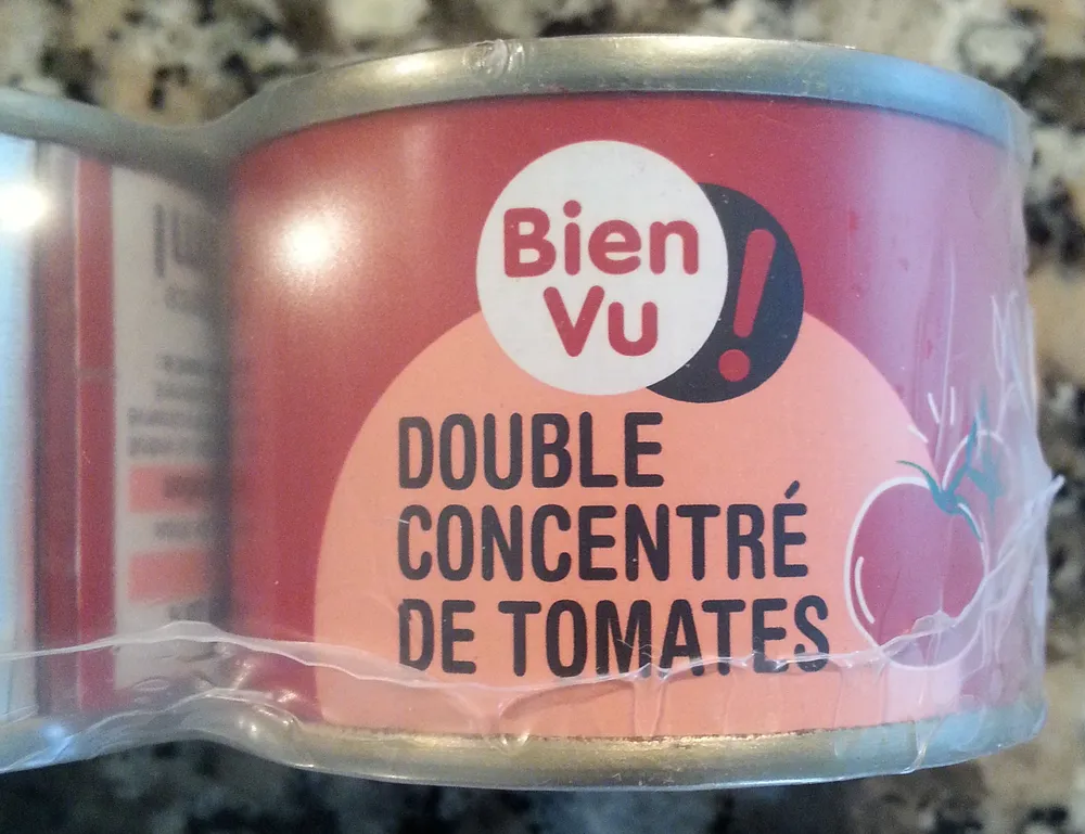 Double concentré de tomates 28%