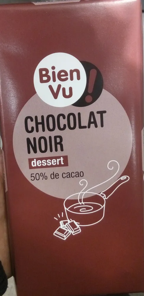 Chocolat noir dessert