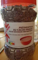 Préparation au cacao maigre pour boisson instantanée