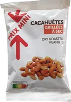 Cacahuètes grillées à sec