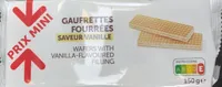 Gaufrettes fourrées