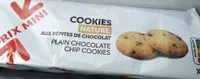 Cookies nature aux pépites de chocolat