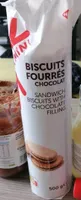 Biscuit fourré chocolat