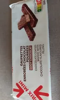 Gaufrettes enrobées chocolat