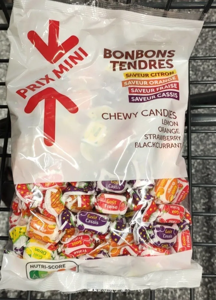 Bonbons tendres
