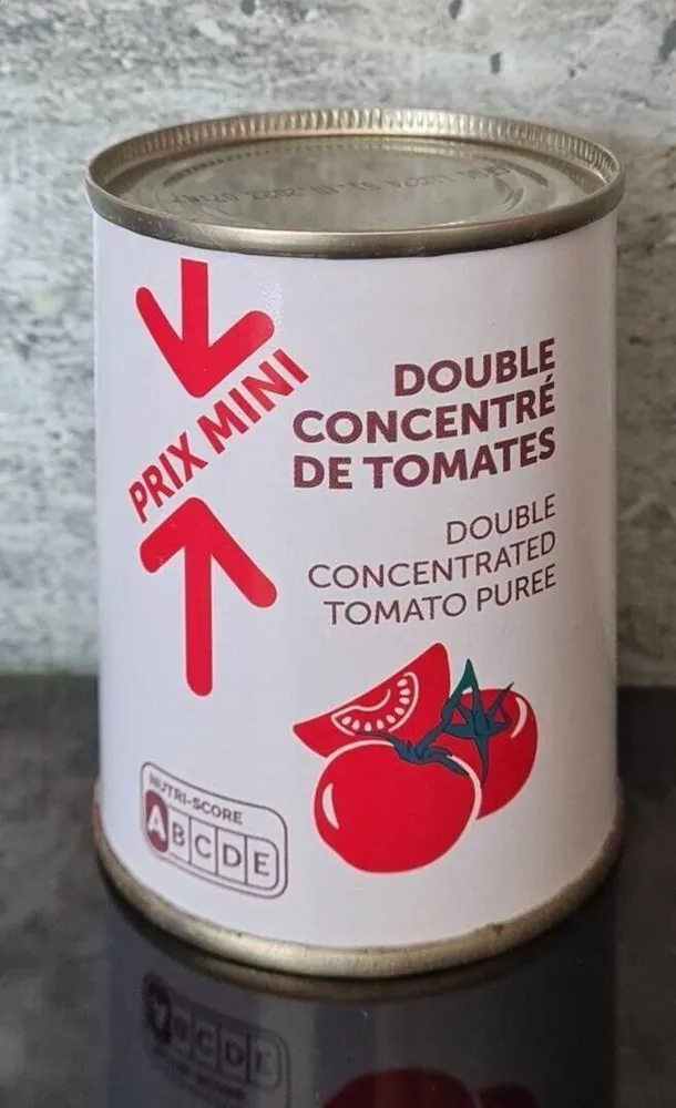 Double concentré de tomates