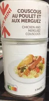 Couscous au poulet et aux merguez