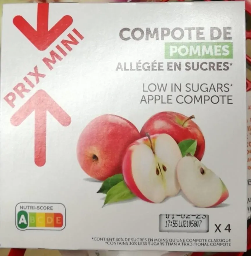 Compote pommes