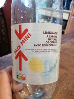 Limonade à l'arôme naturel de citron avec édulcorant