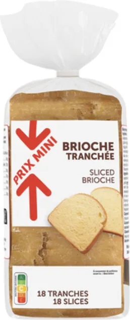 Brioche tranchee