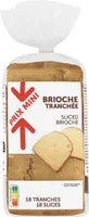 Brioche tranchee