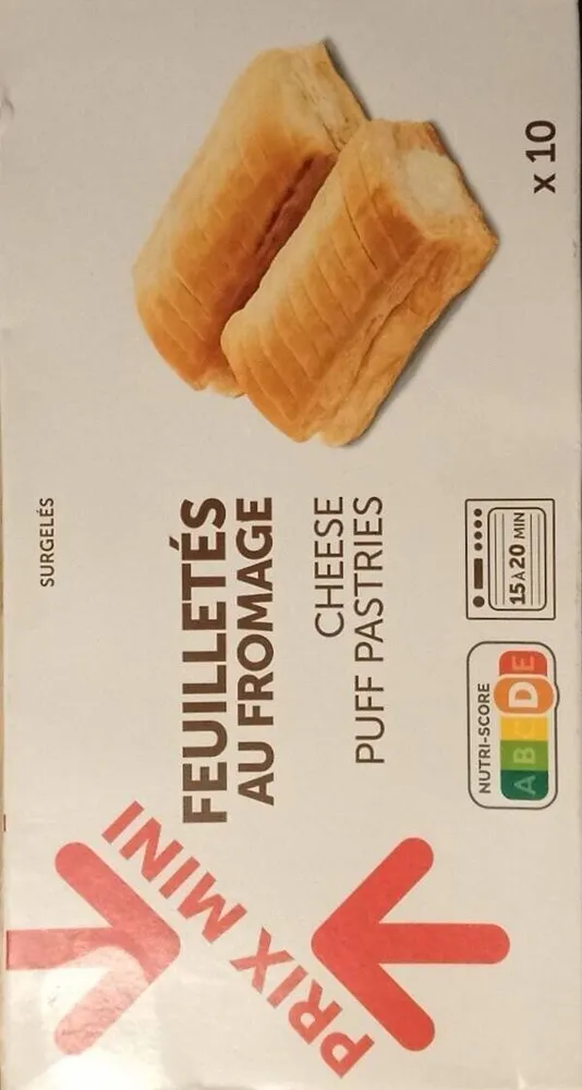 Feuilletés au fromage