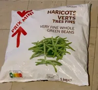 Haricots très fins