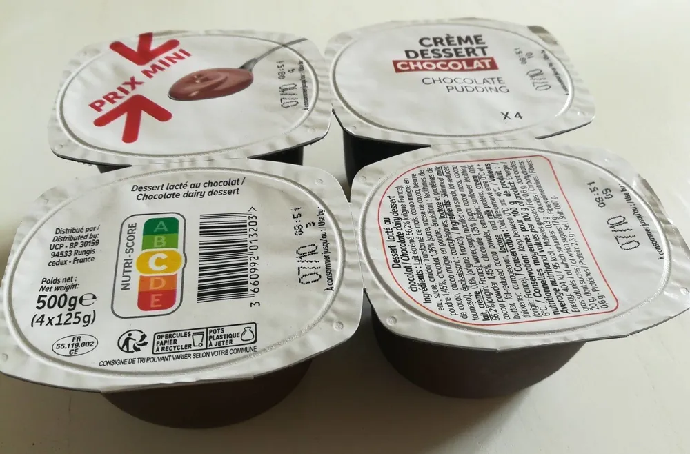 Crème dessert chocolat