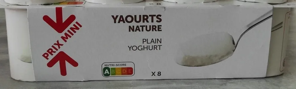 Yaourts nature