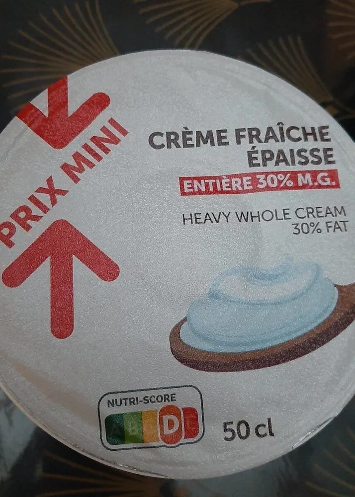 Crème fraîche épaisse