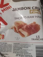 Jambon cru fumé