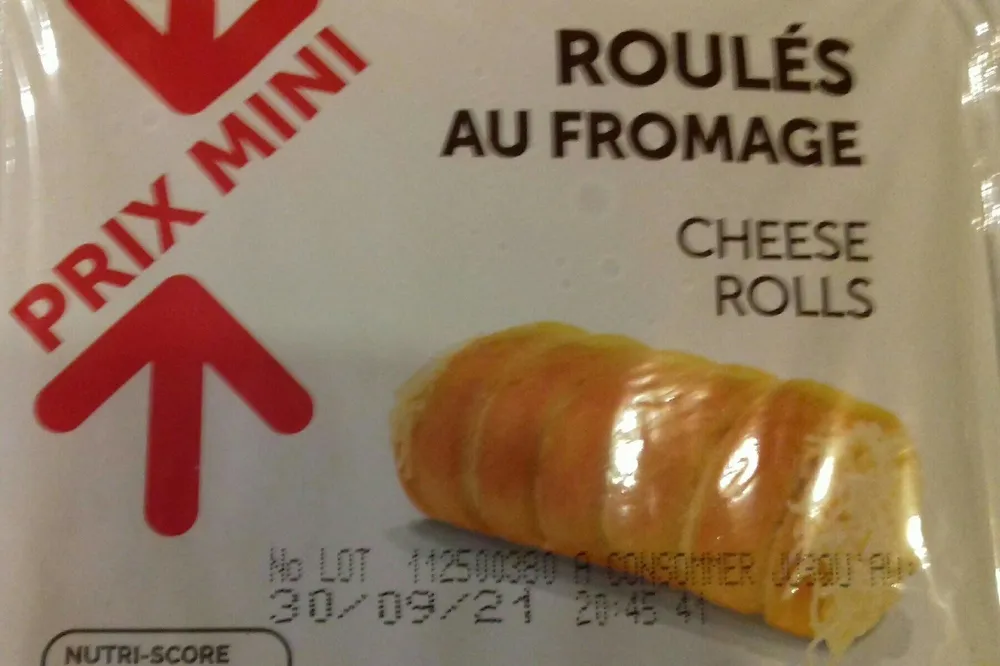 Roulés au fromage
